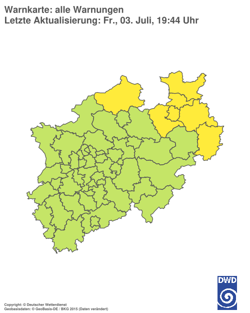 Aktuelle Wetterwarnungen für %region%